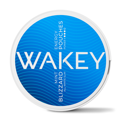 Wakey Blizzard Mint Energy Pouches