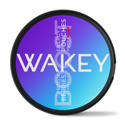 Wakey Frozen Berries Energy Pouches — product packaging