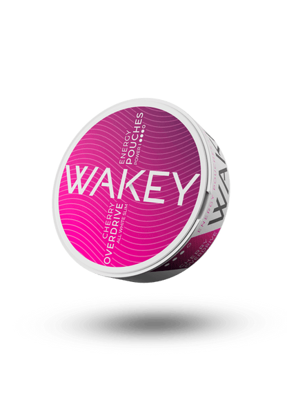 Wakey Cherry Overdrive Energy Pouches