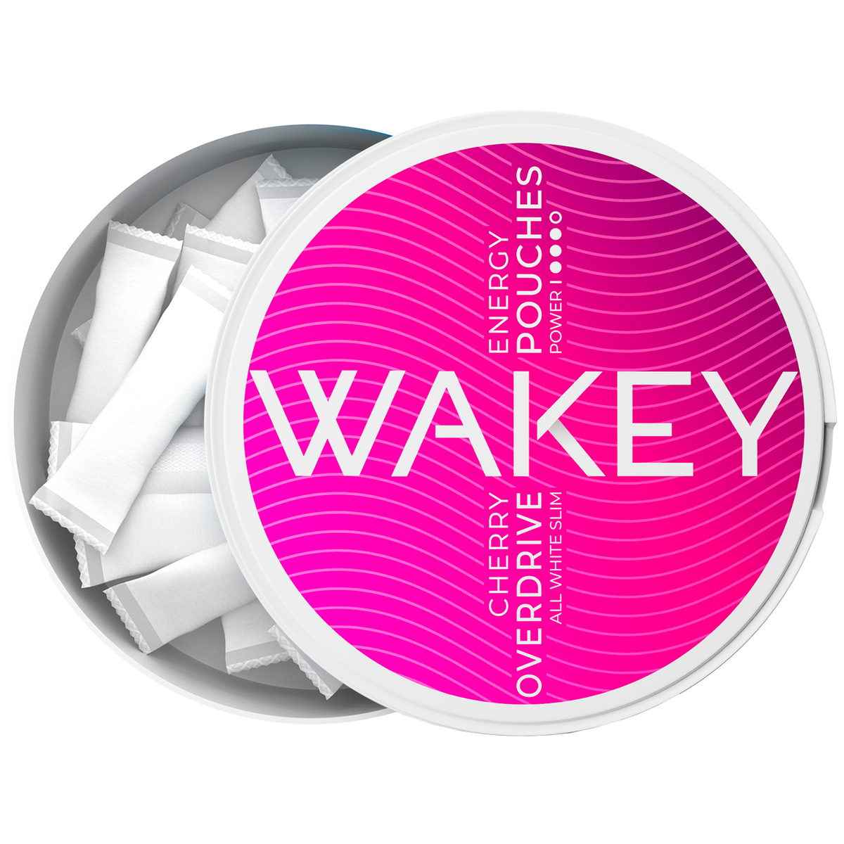 Wakey Cherry Overdrive Energy Pouches