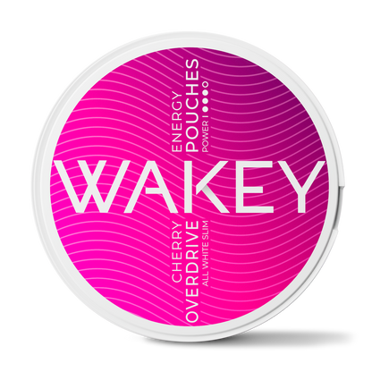 Wakey Cherry Overdrive Energy Pouches