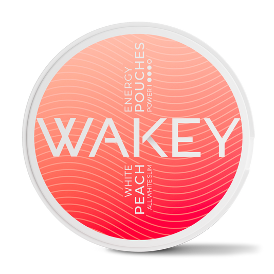 Wakey White Peach Energy Pouches