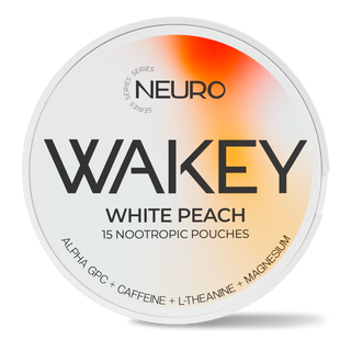 Wakey White Peach Focus Pouches