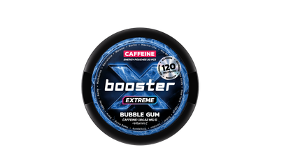 X-Booster Bubble Gum Energy Pouches