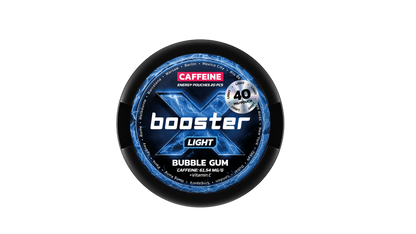 X-Booster Bubble Gum Energy Pouches