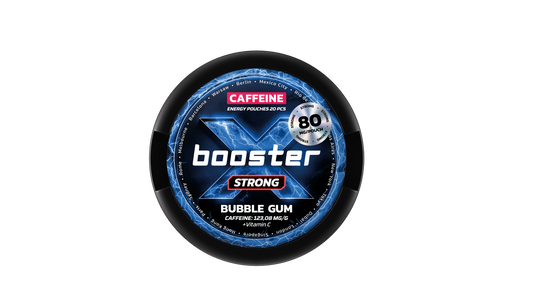 X-Booster Bubble Gum Energy Pouches