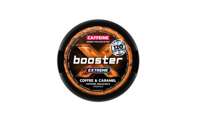 X-Booster Coffee & Caramel Energy Pouches
