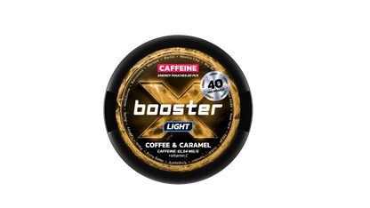 X-Booster Coffee & Caramel Energy Pouches