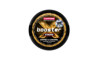 X-Booster Coffee & Caramel Energy Pouches