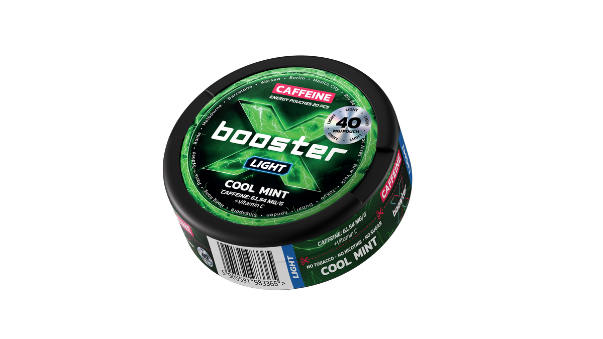 X-Booster Cool Mint Energy Pouches