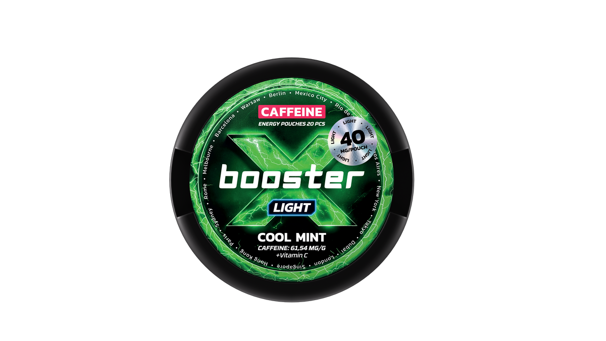 X-Booster Cool Mint Energy Pouches