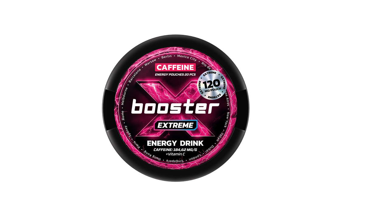 X-Booster Energy Drink Energy Pouches