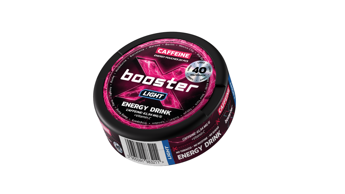 X-Booster Energy Drink Energy Pouches
