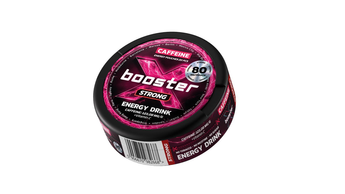 X-Booster Energy Drink Energy Pouches