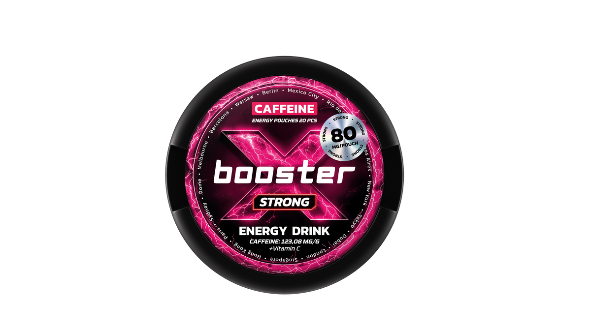 X-Booster Energy Drink Energy Pouches