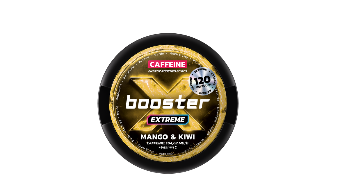 X-Booster Mango & Kiwi Energy Pouches