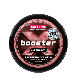 X-Booster Raspberyy & Vanilla Energy Pouches
