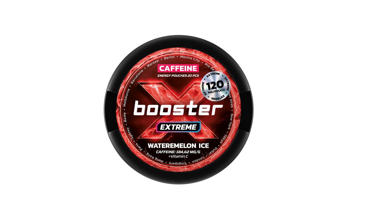 X-Booster Watermelon Ice Energy Pouches