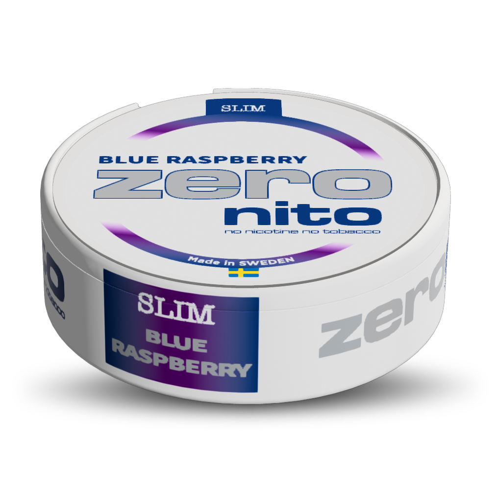 Zeronito Blue Raspberry Zero pouches