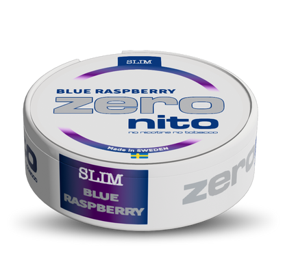 Zeronito Blue Raspberry Zero pouches