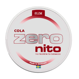 Zeronito Cola Zero pouches — product packaging
