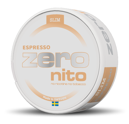 Zeronito Espresso Zero pouches - Slim