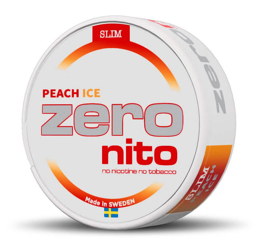 Zeronito Peach Ice Zero pouches