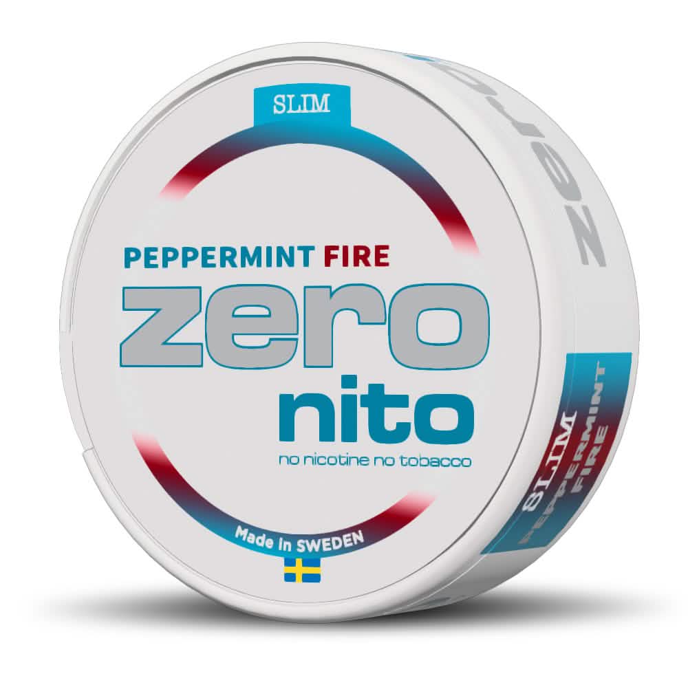 Zeronito Peppermint Fire Zero pouches