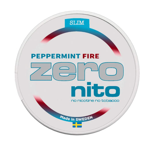 Zeronito Peppermint Fire Zero pouches