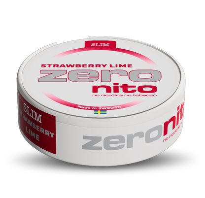 Zeronito Strawberry Lime Slim Zero pouches